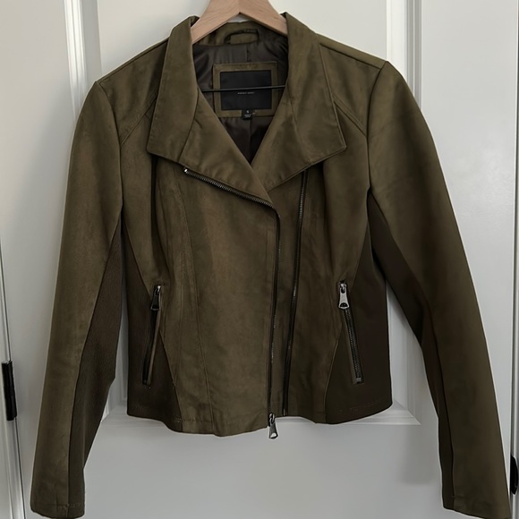 Marc New York Green Suede Jacket - Picture 1 of 5